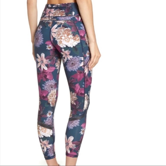 Sweaty Betty Zero Gravity Floral Print Compressive Legging High Waist Medium - Picture 2 of 16